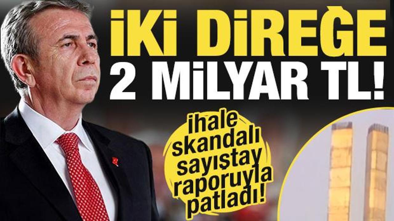 2 direğe 2 milyar TL! ABB&rsquo;nin ihale skandalı sayıştay raporuyla patladı!