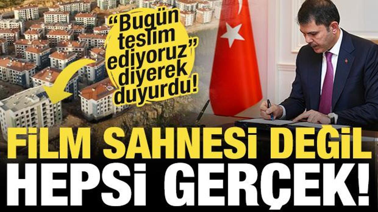 350 bininci deprem konutu bugün teslim edilecek: Törene Başkan Erdoğan da katılacak!