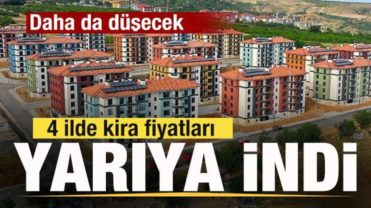 4 ilde kira fiyatları yarıya indi! 6 bin TL'ye kadar d&uuml;şecek! 