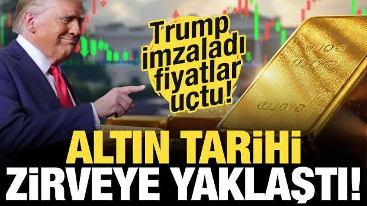 Altın fiyatları tarihi zirveye yaklaştı! İşte son fiyatlar...