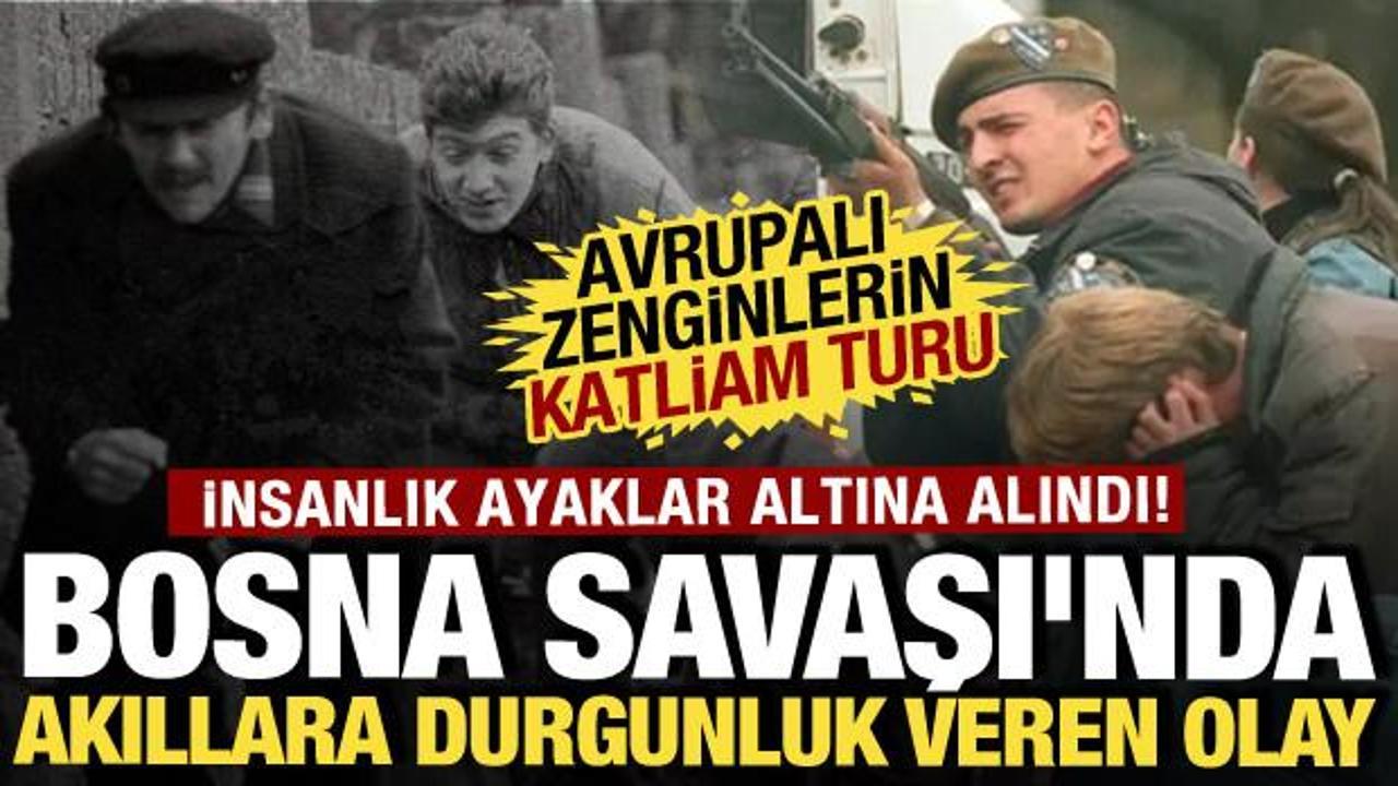 Avrupa'yı karıştıran skandal: Bosnalı M&uuml;sl&uuml;manları &ouml;ld&uuml;rmek i&ccedil;in safari d&uuml;zenlendi iddiası