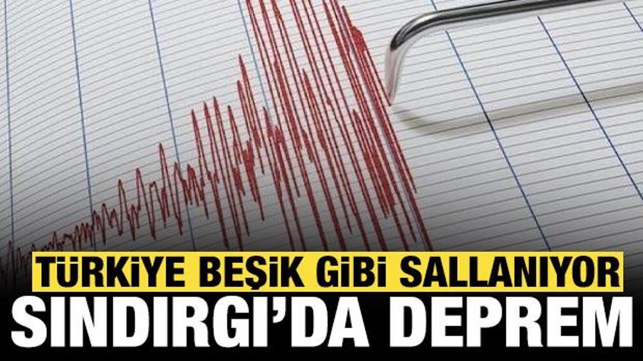 Balıkesir'de 4.9'luk deprem: İstanbul, &Ccedil;anakkale, Bursa, İzmir sallandı!