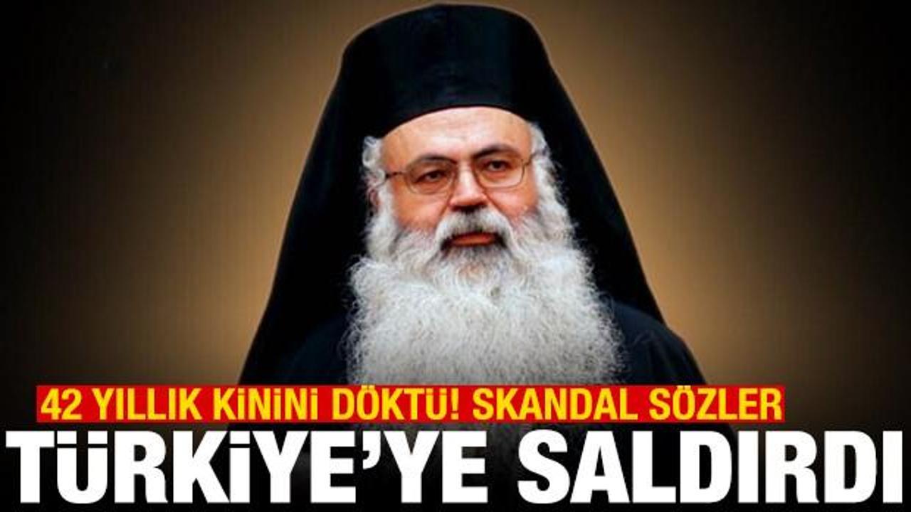 Başpiskopos, KKTC'nin 42. yaşında k&uuml;stah s&ouml;zlerle T&uuml;rkiye'ye saldırdı