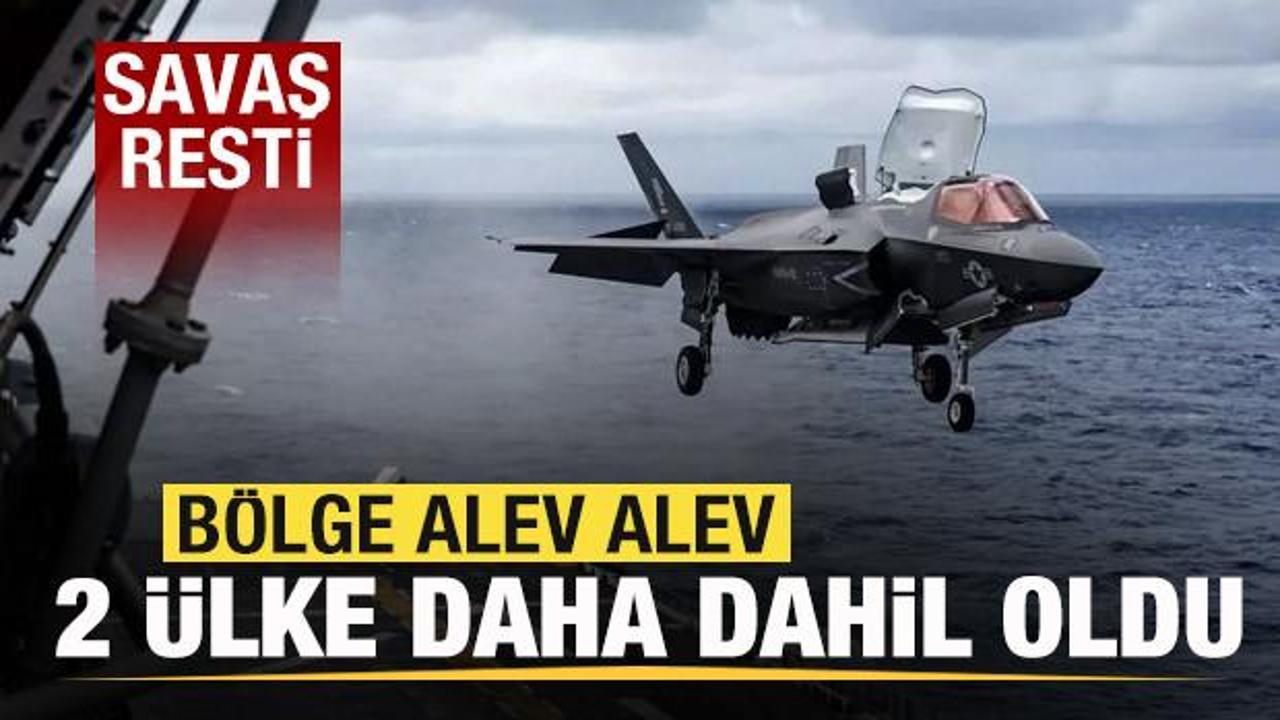 Bölge alev alev! Savaş sesleri yükseliyor! 2 ülke daha dahil oldu! Son dakika açıklaması