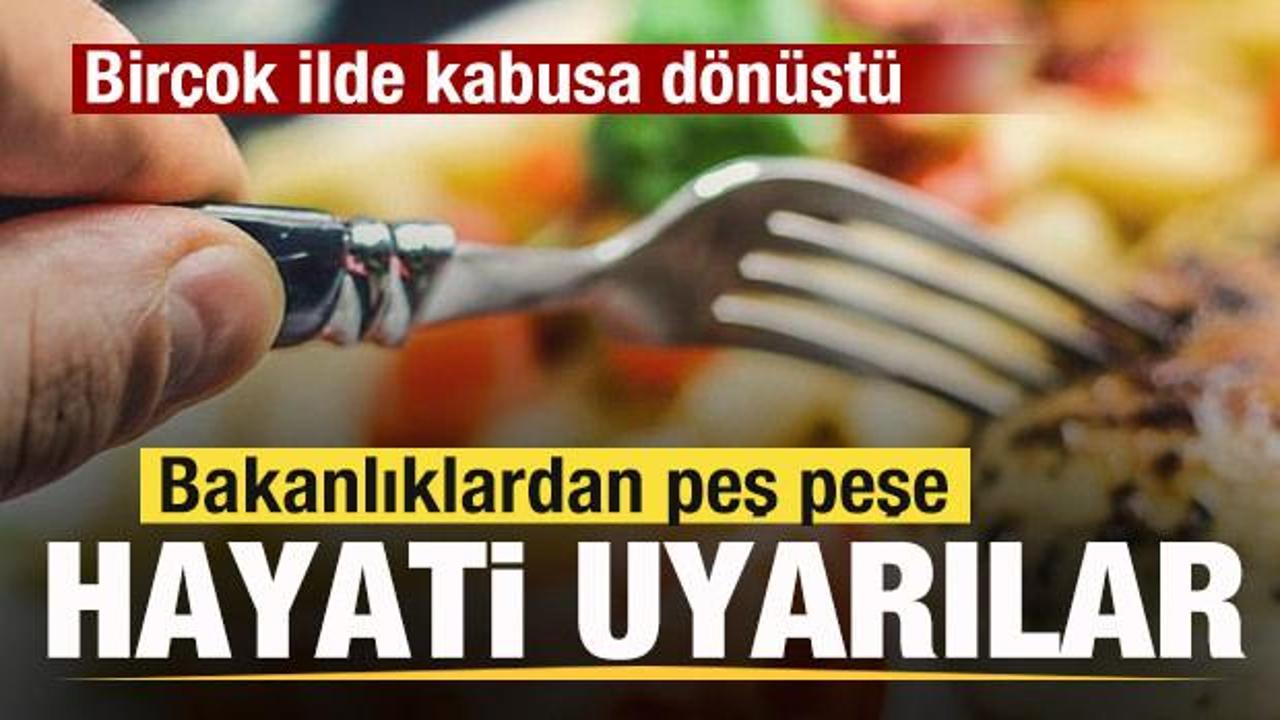 &Ccedil;ok sayıda ilde kabusa d&ouml;n&uuml;şt&uuml;! Bakanlıklardan peş peşe hayati uyarılar