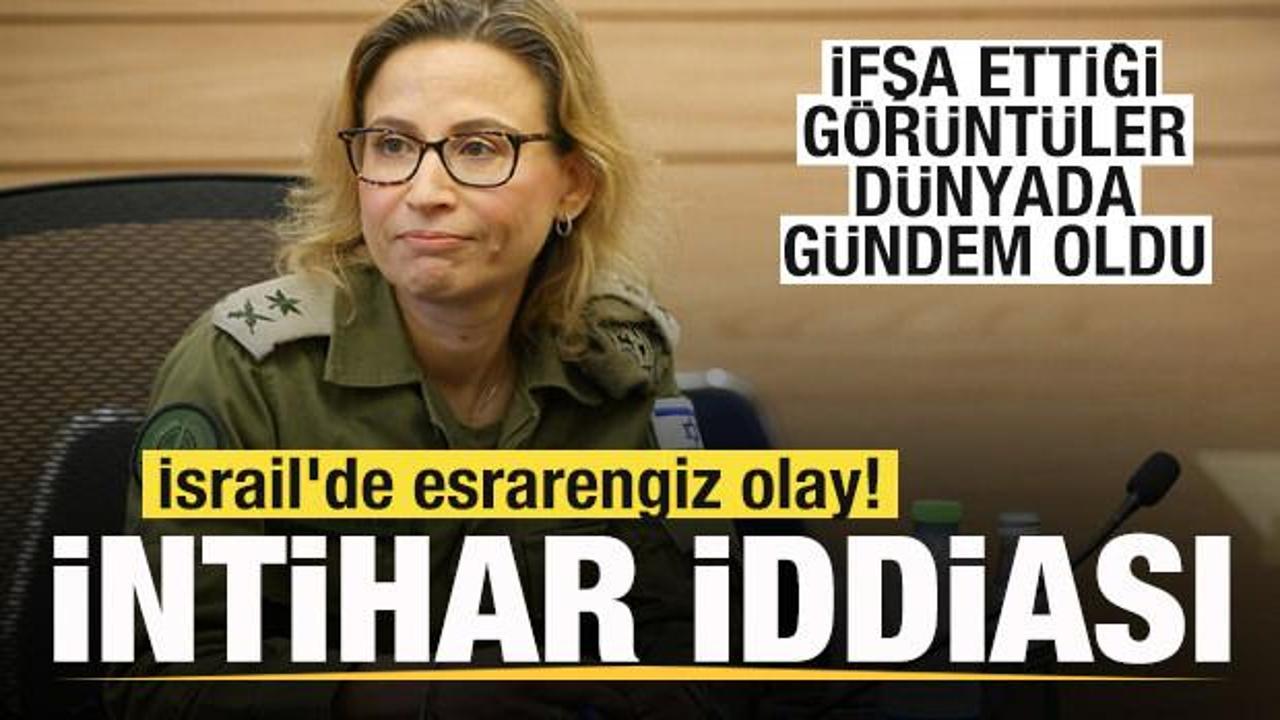 İfşa ettiği tecav&uuml;z g&ouml;r&uuml;nt&uuml;leri g&uuml;ndem oldu! İsrail'de esrarengiz olay! İntihar iddiası