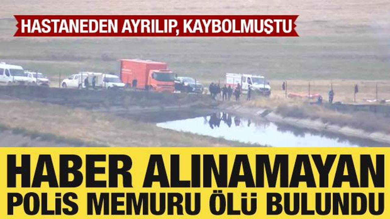 Haber alınamayan polis memuru &ouml;l&uuml; bulundu