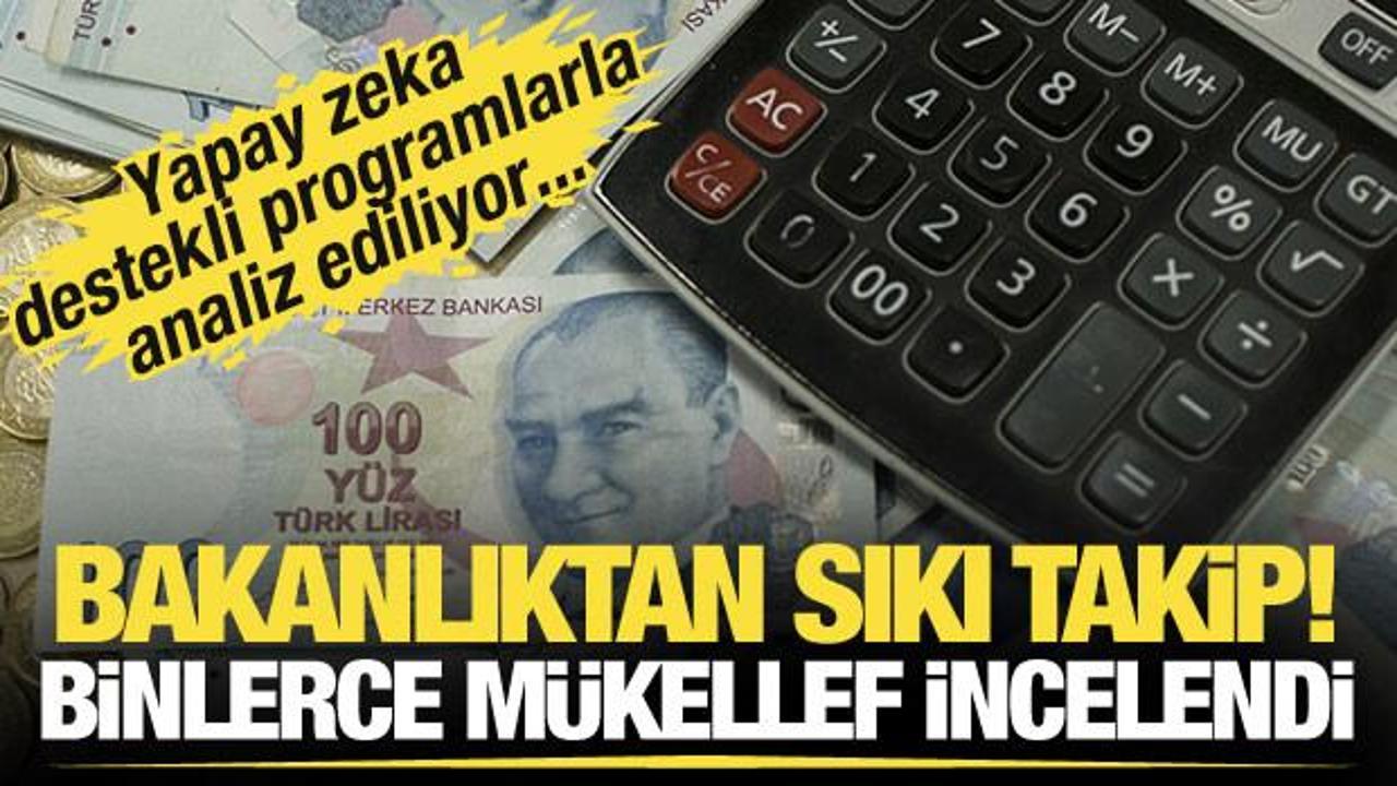 Hazine ve Maliye Bakanlığı 10 ayda yaklaşık 50 bin m&uuml;kellefi inceledi