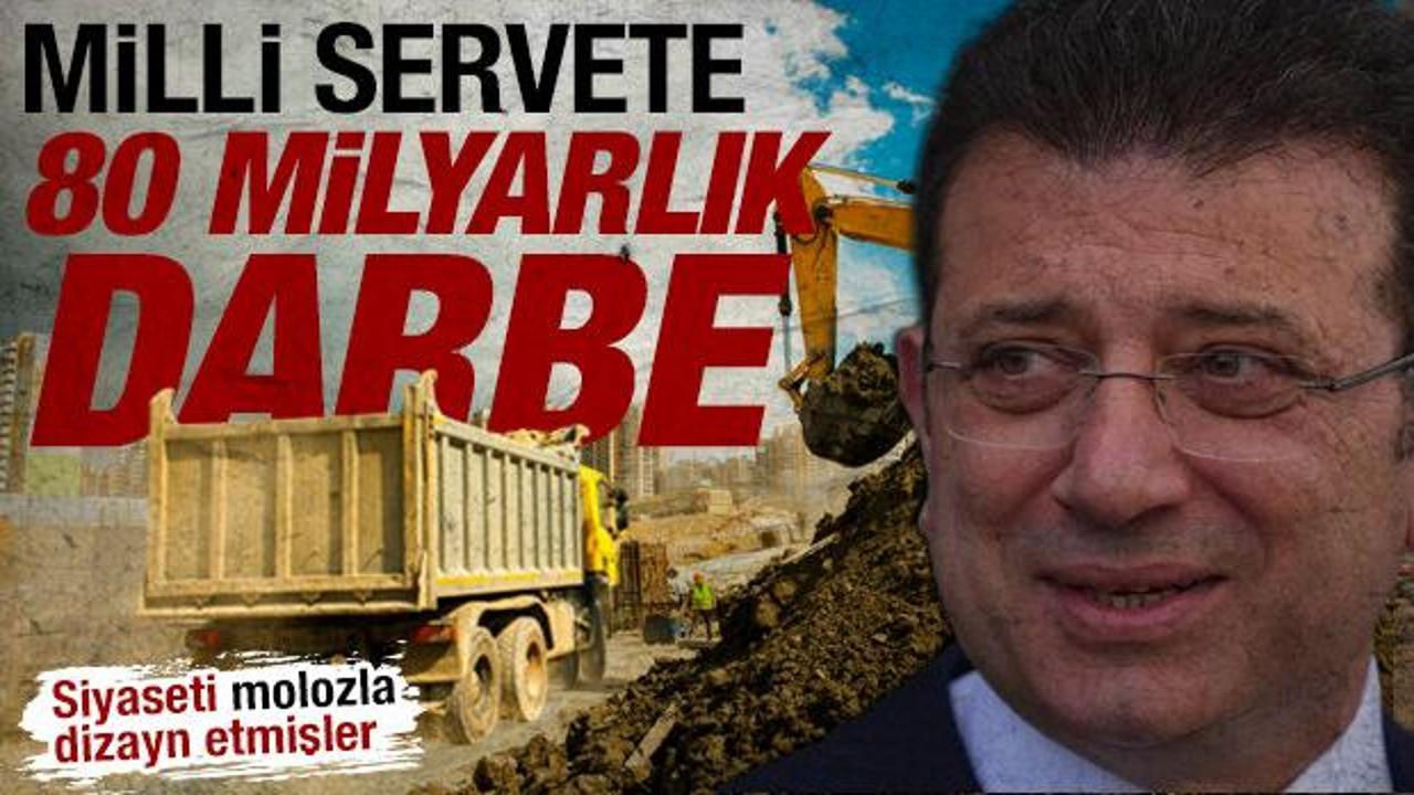 İmamoğlu'nun su&ccedil; &ouml;rg&uuml;t&uuml; 80 milyarlık kamu zararına yol a&ccedil;tı!