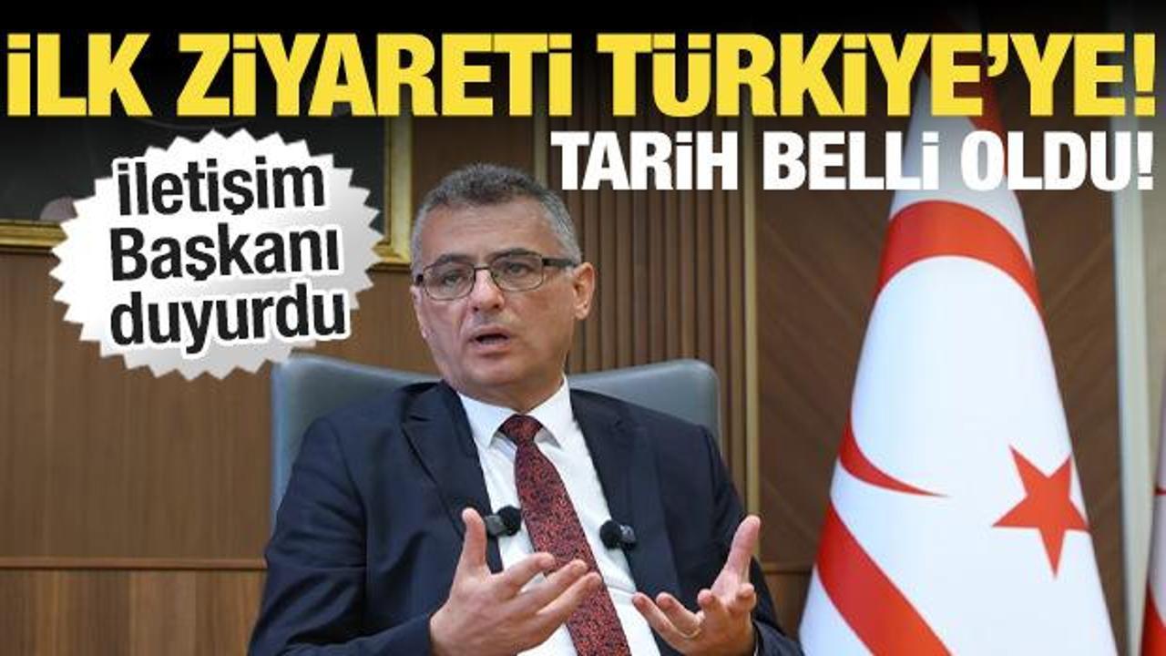 KKTC Cumhurbaşkanı Erh&uuml;rman, T&uuml;rkiye'ye geliyor! Tarih belli oldu