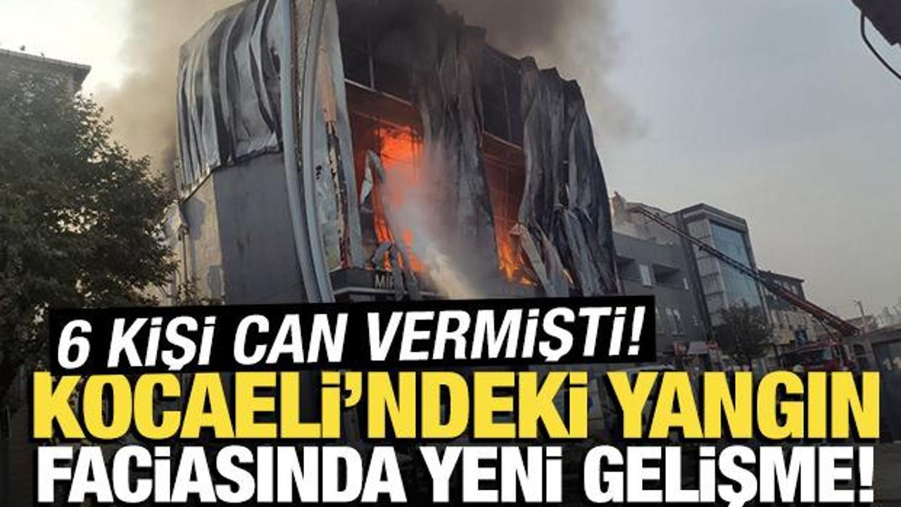 Kocaeli'de parfüm fabrikasındaki faciaya ilişkin 11 şüpheliden 7'si tutuklandı