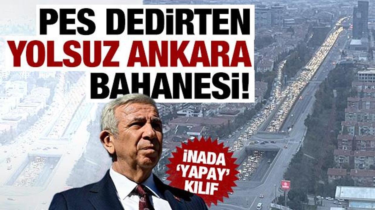 Mansur Yavaş&rsquo;ın &lsquo;yolsuz Ankara&rsquo; savunması pes dedirtti: İnanmıyorsanız yapay zekaya sorun!