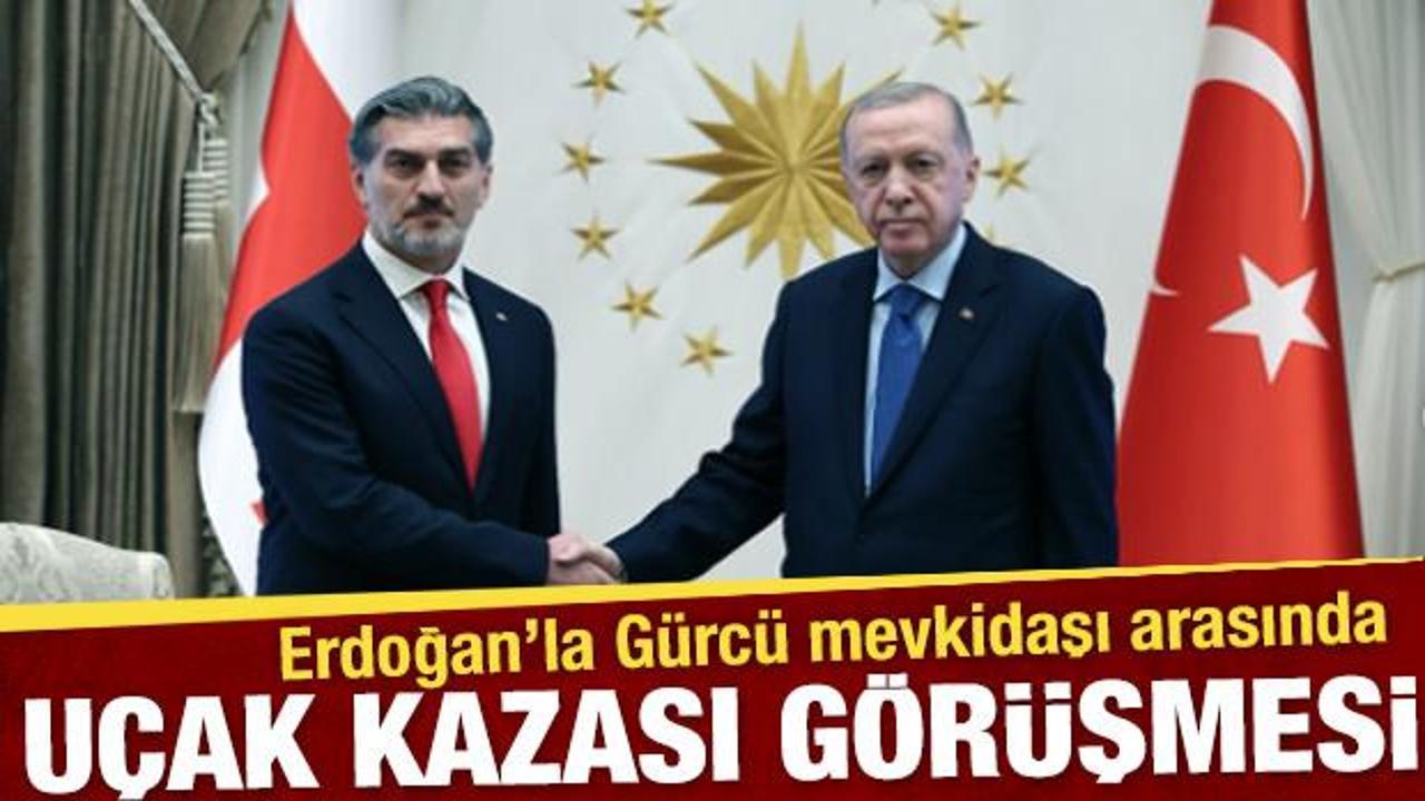 SON DAKİKA: Cumhurbaşkanı Erdoğan, G&uuml;rcistan Cumhurbaşkanı ile g&ouml;r&uuml;şt&uuml;