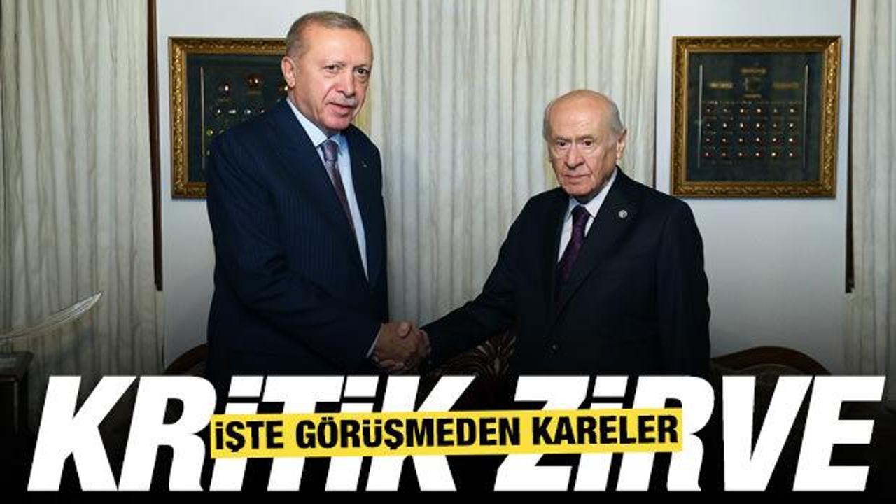 SON DAKİKA: Cumhurbaşkanı Erdoğan'dan Bah&ccedil;eli'ye ziyaret