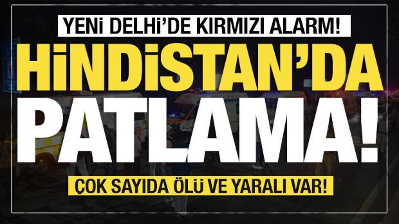 Son dakika... Hindistan&rsquo;da patlama! &Ccedil;ok sayıda &ouml;l&uuml; ve yaralı var!