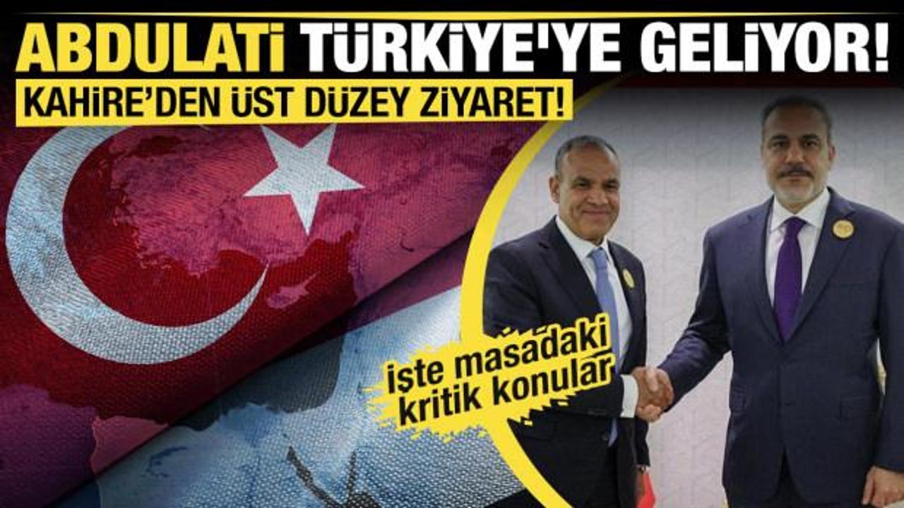 Son dakika... Mısır Dışişleri Bakanı Bedr Abdulati T&uuml;rkiye'ye geliyor!