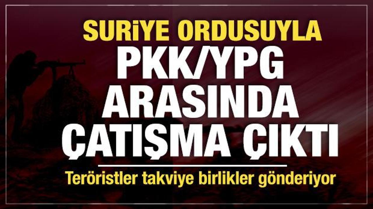 Suriye ordusuyla YPG arasında &ccedil;atışma &ccedil;ıktı