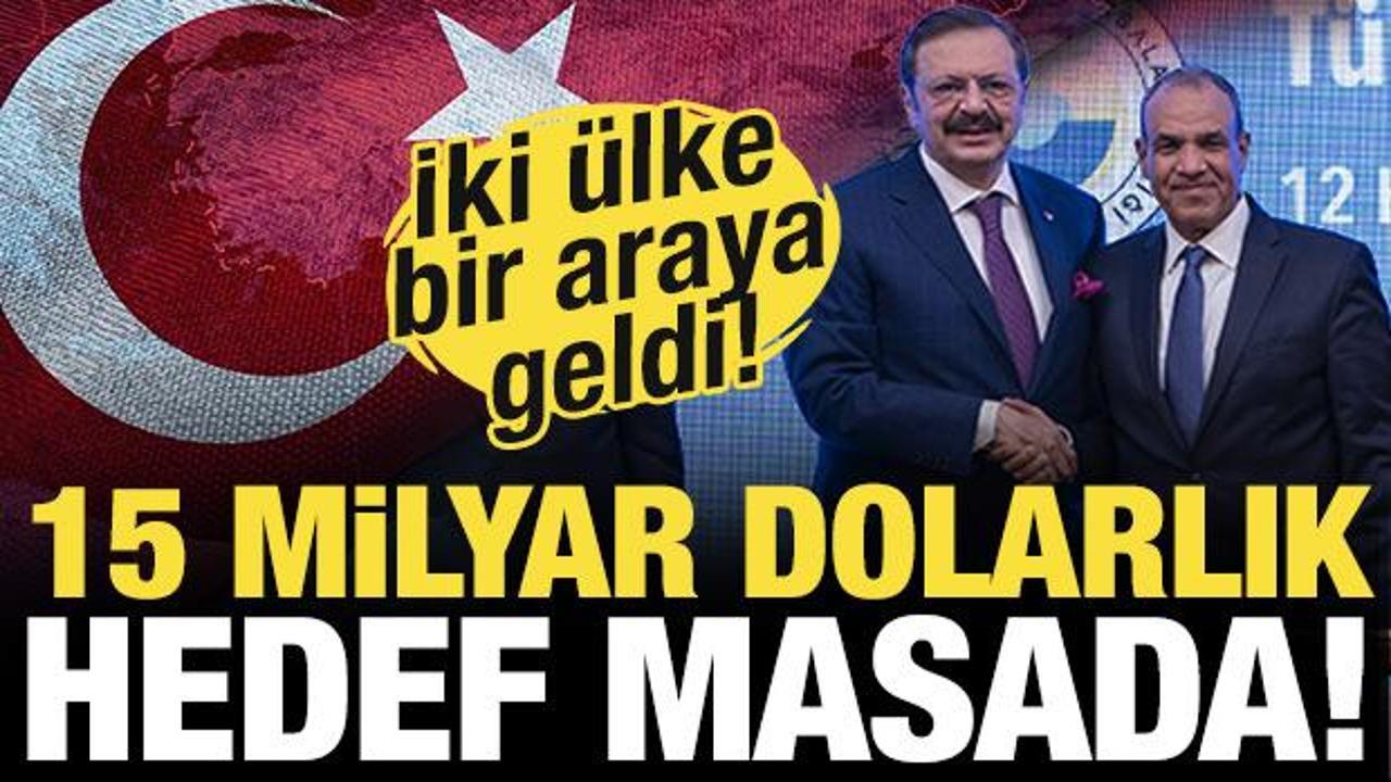 T&uuml;rkiye-Mısır hattında 15 milyar dolarlık ticaret hedefi!