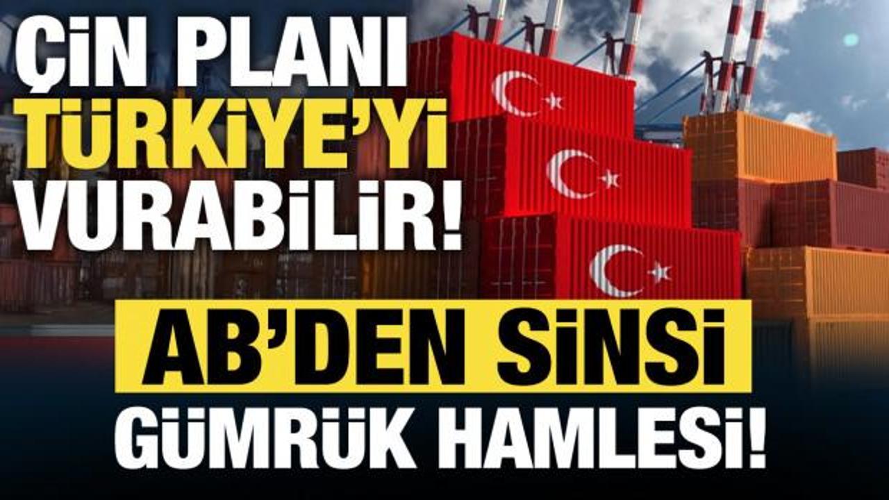 AB'nin sinsi g&uuml;mr&uuml;k hamlesi: &Ccedil;in planı, T&uuml;rkiye'yi vurabilir!