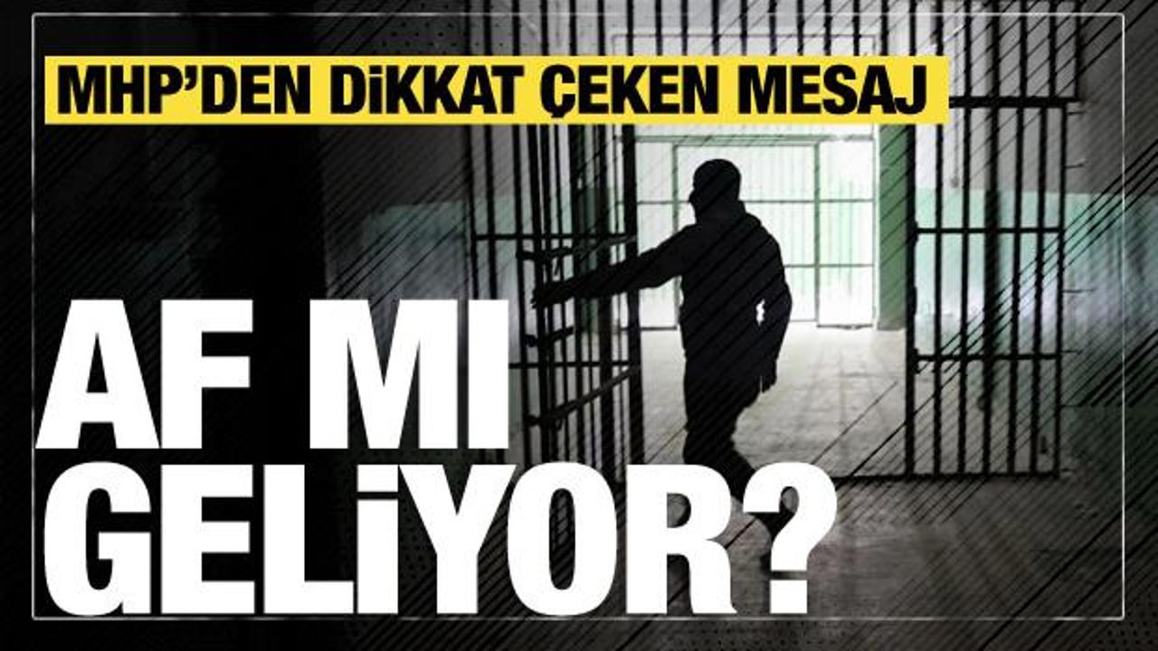 Af mı gelecek? Tahliye haberlerinin ardından MHP'den dikkat &ccedil;eken mesaj!