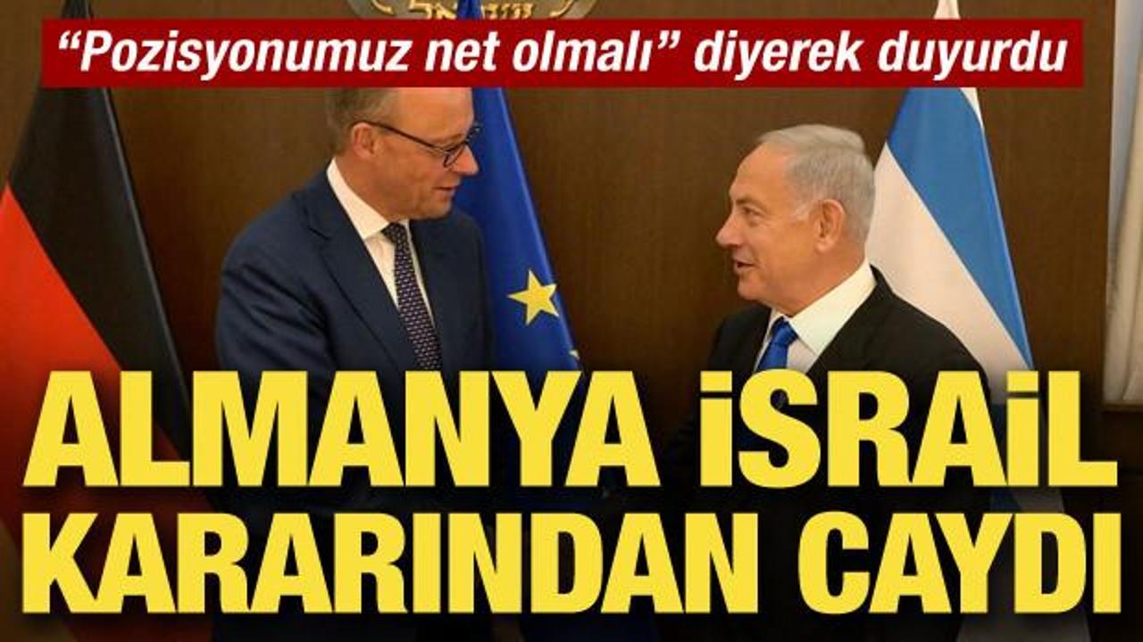 Alman h&uuml;k&uuml;metinden İsrail kararı! "Almanya nerede duracağını iyi bilmeli"