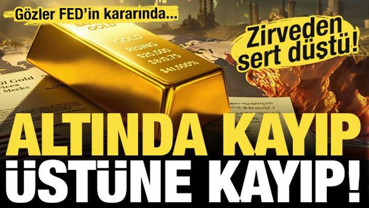 Altında kayıp &uuml;st&uuml;ne kayıp! T&uuml;m g&ouml;zler FED''in kararında...