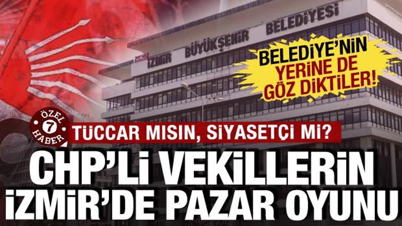 Belediye'nin pazar yerine de g&ouml;z diktiler: CHP'li vekillerin rant oyunu