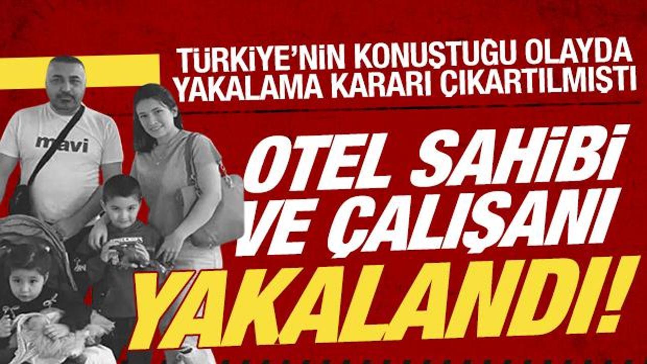 B&ouml;cek ailesinden 4 kişi &ouml;lm&uuml;şt&uuml;: Otel sahibi ve &ccedil;alışanı yakalandı!