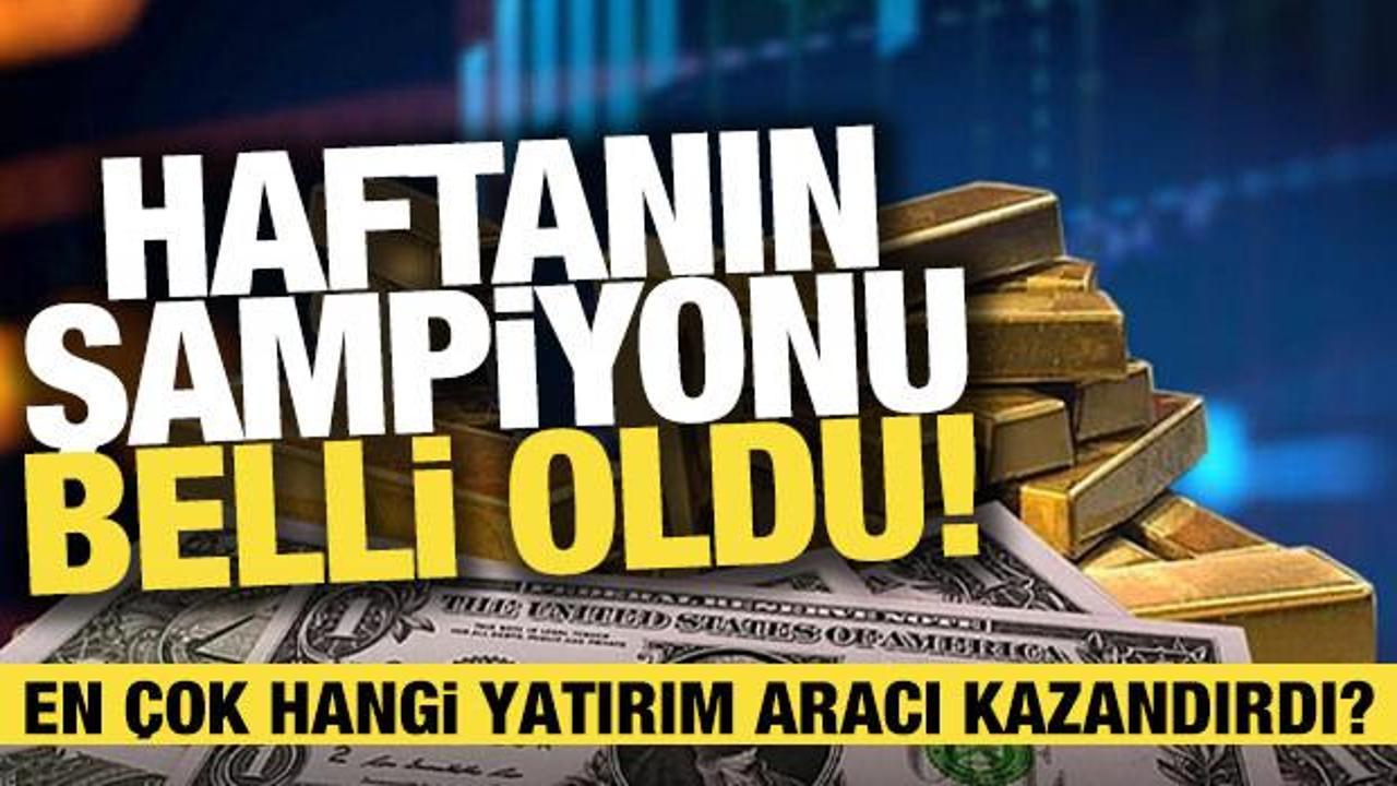 B&uuml;t&uuml;n yatırım ara&ccedil;ları kazandırdı! Biri hari&ccedil;...
