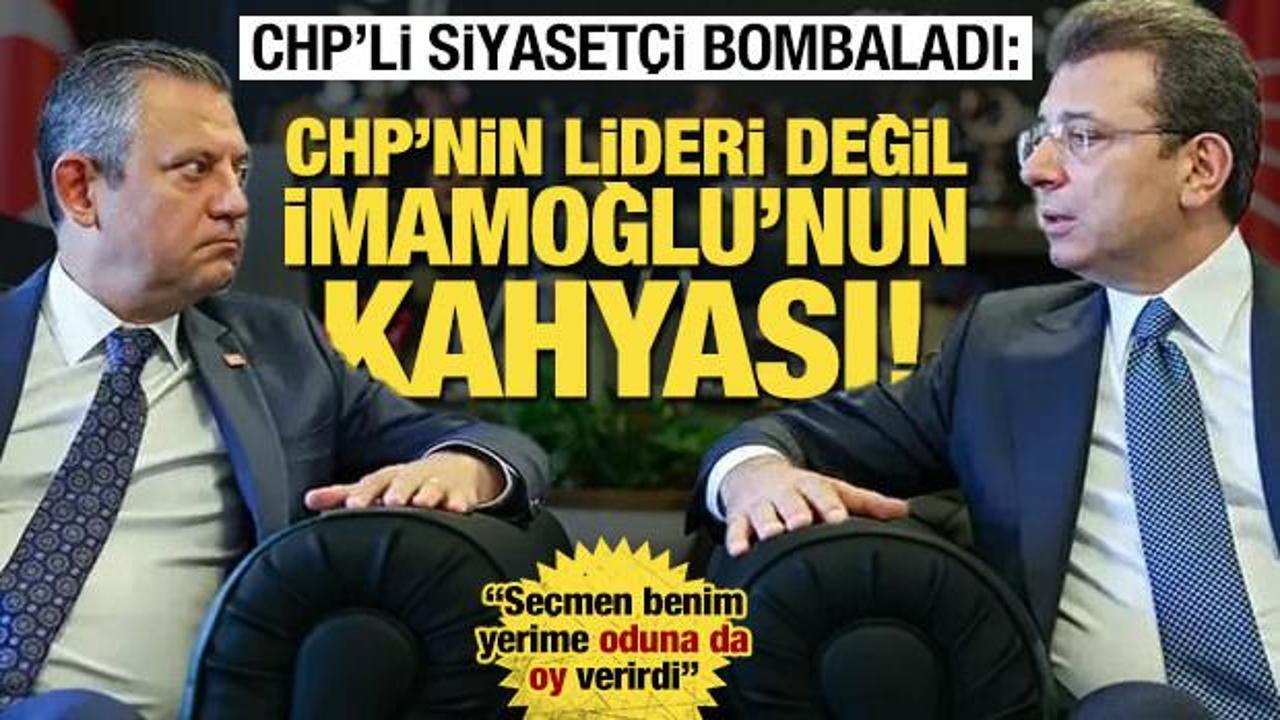 CHP'li &Ccedil;etinkaya'dan &Ouml;zg&uuml;r &Ouml;zel'e: İmamoğlu'nun kahyası!