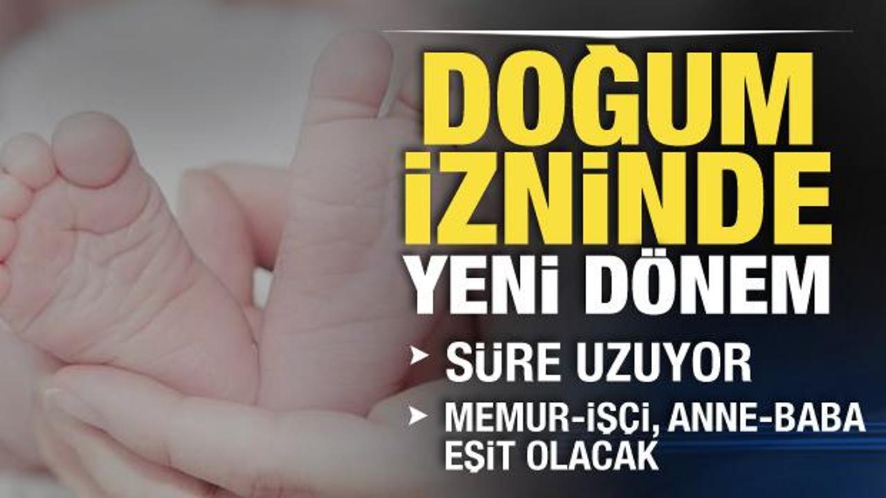 Doğum izninde yeni d&uuml;zenleme: S&uuml;re uzuyor, ebeveynlere ortak hak geliyor