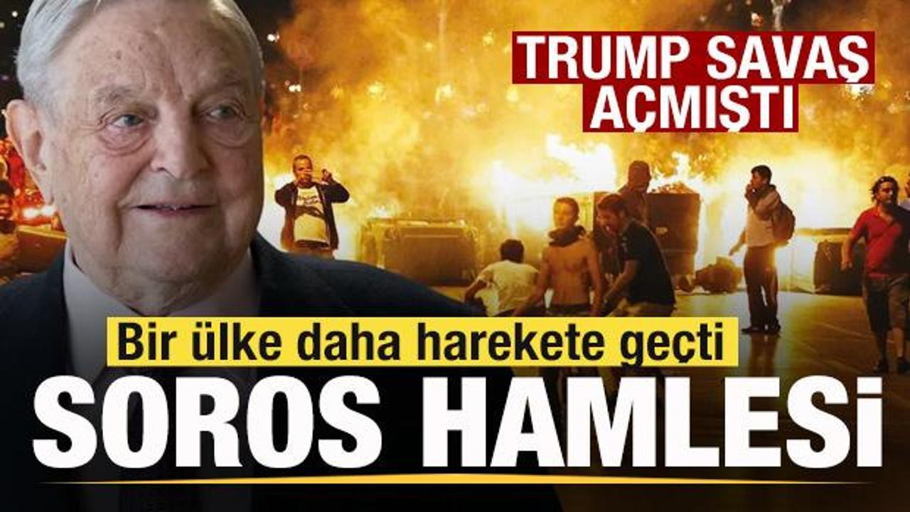 Donald Trump savaş açmıştı! Bir ülke daha harekete geçti! Soros hamlesi