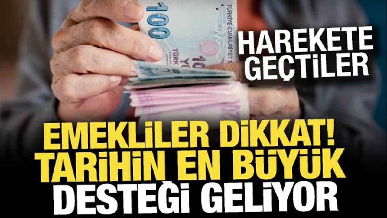 Emeklilere tarihin en kapsamlı desteği: &Uuml;&ccedil; bakanlık hizmet seferberliği y&uuml;r&uuml;t&uuml;yor