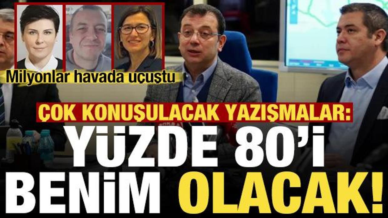 İBB yolsuzluk davasında &ccedil;ok konuşulacak yazışmalar! 'Y&uuml;zde 80'i benim olacak...'