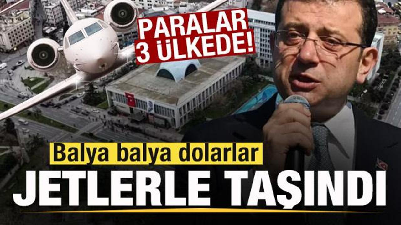  İmamoğlu iddianamesi! Balya balya dolarlar &ouml;zel jetle taşındı! Paralar 3 &uuml;lkede!