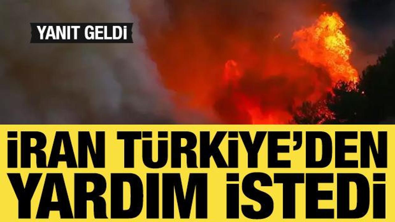  İran, T&uuml;rkiye'den yardım istedi: Yanıt geldi