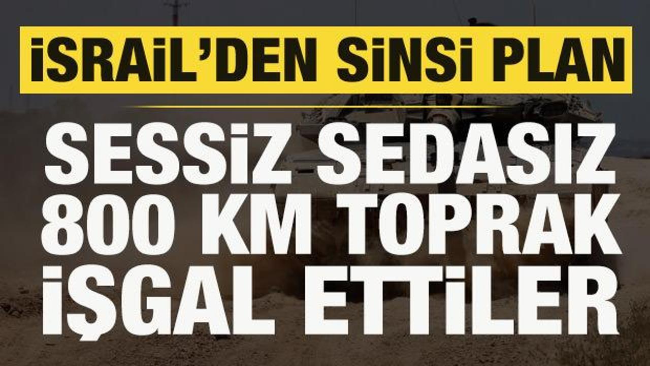  İsrail son bir yılda 800 kilometrekarelik Suriye toprağını daha işgal etti
