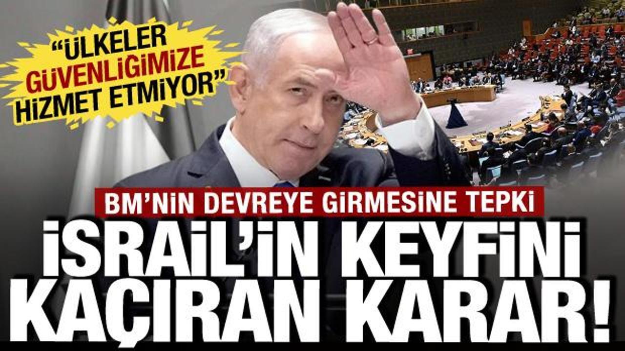 İsrail'in keyfini ka&ccedil;ıran karar! Gazze ateşkesinin BM'de oylanması sonrası tepki yağdı