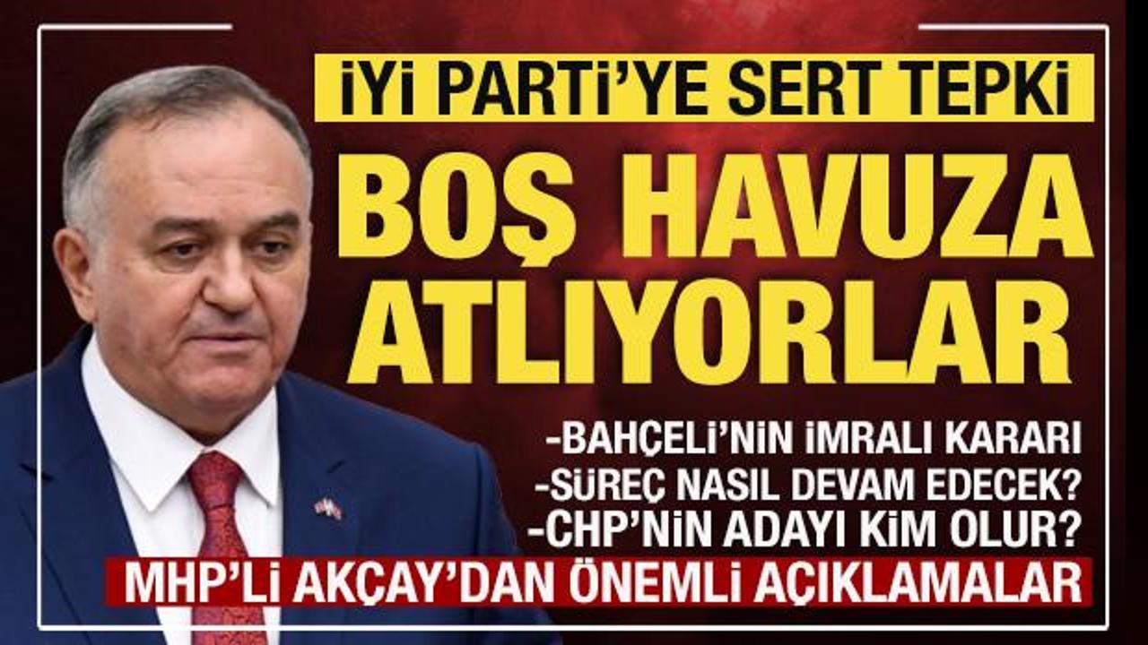 MHP'li Erkan Akçay'dan Başkent Kulisi'nde önemli açıklamalar