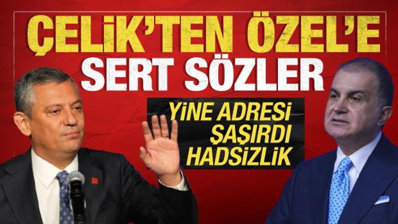 &Ouml;mer &Ccedil;elik&rsquo;ten &Ouml;zg&uuml;r &Ouml;zel&rsquo;e sert eleştiri: Adresi şaşırdığını g&ouml;steren bir hadsizlik