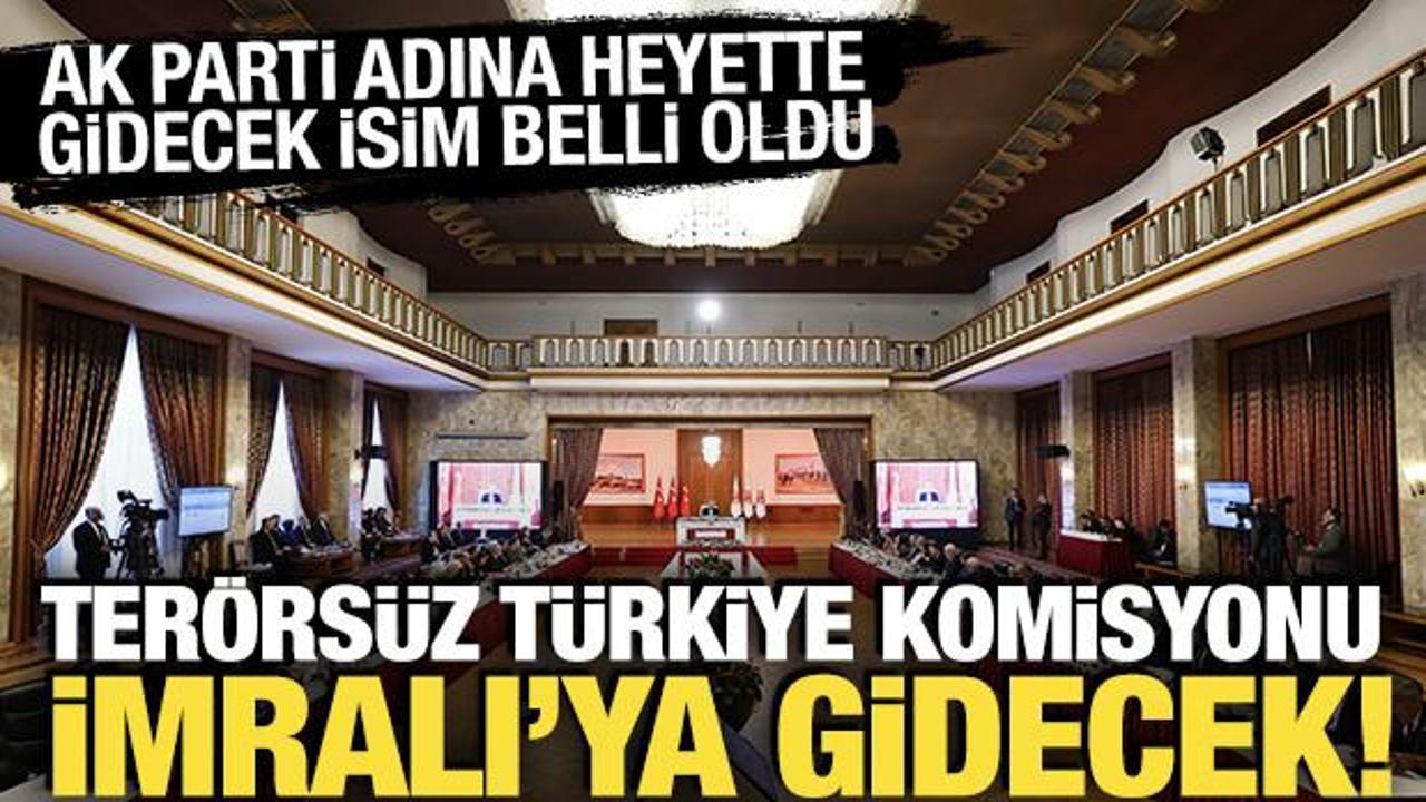 Oylama yapıldı! Komisyon oy &ccedil;okluğuyla İmralı'ya gidiyor: AK Parti ismi belirledi