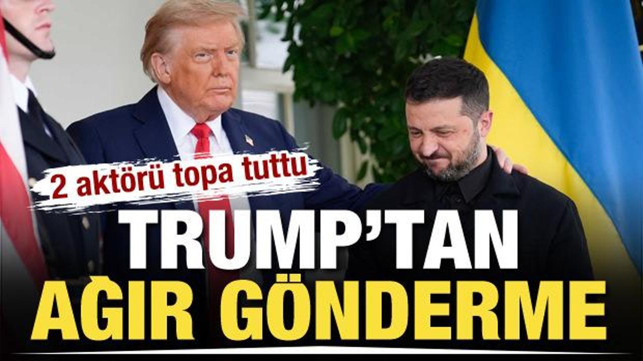 Trump, Ukrayna liderliğini hedef aldı: Hiçbir minnet duymuyorlar