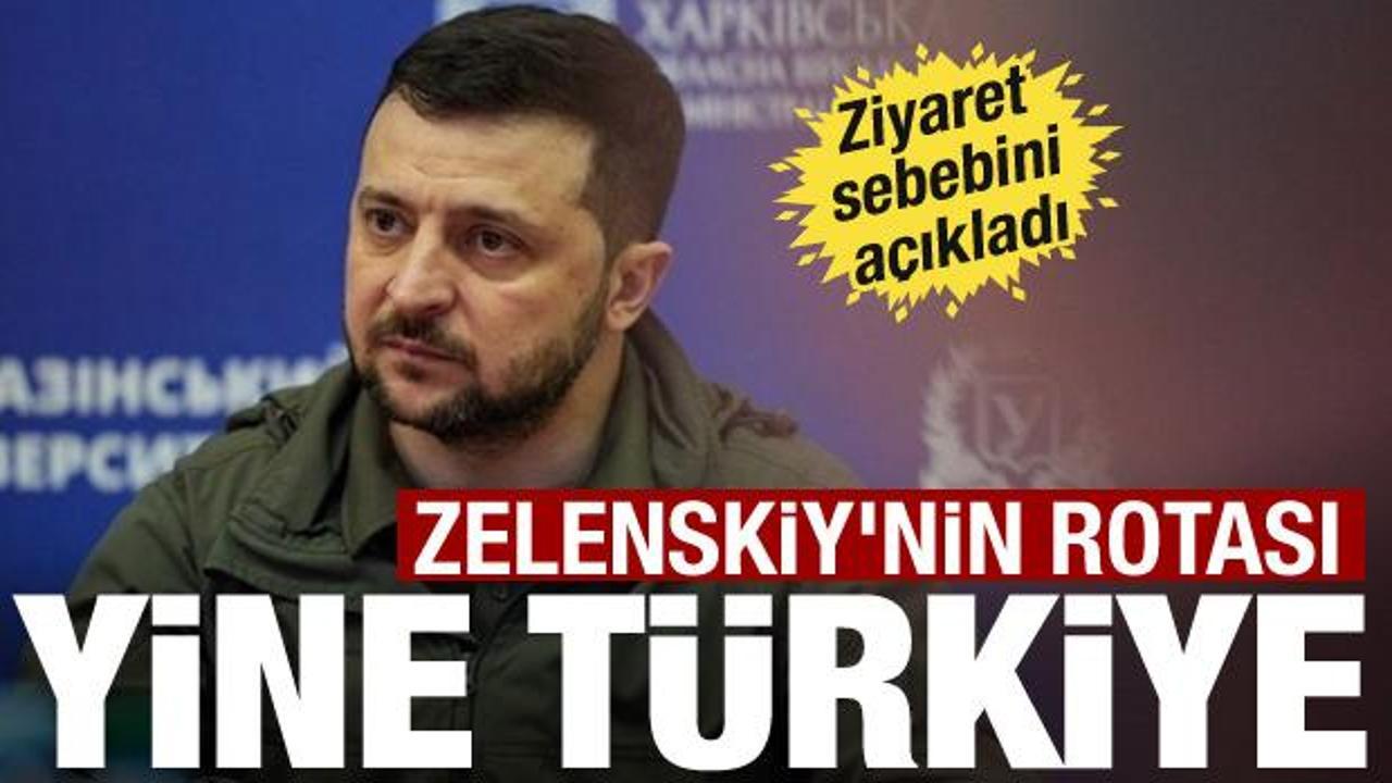 Ukrayna Devlet Başkanı Zelenskiy, T&uuml;rkiye'ye geliyor!