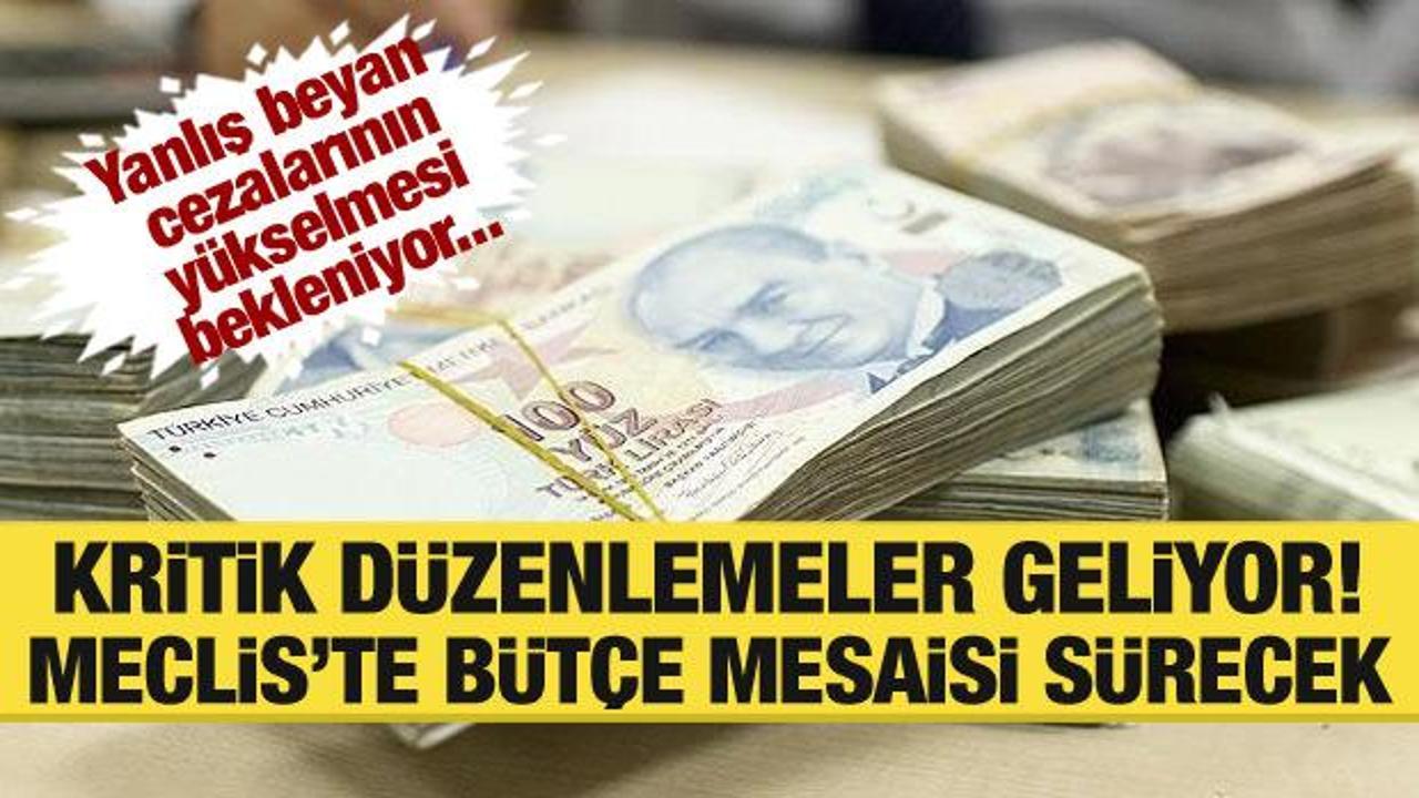 Vergi, turizm ve vakıflar i&ccedil;in kritik d&uuml;zenlemeler geliyor