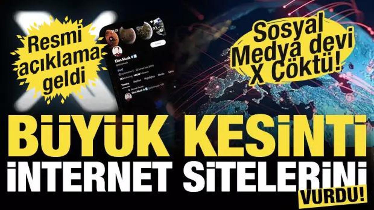 X &ccedil;&ouml;kt&uuml;! D&uuml;nya genelinde bir&ccedil;ok site etkilendi! Cloudflare a&ccedil;ıklama yaptı