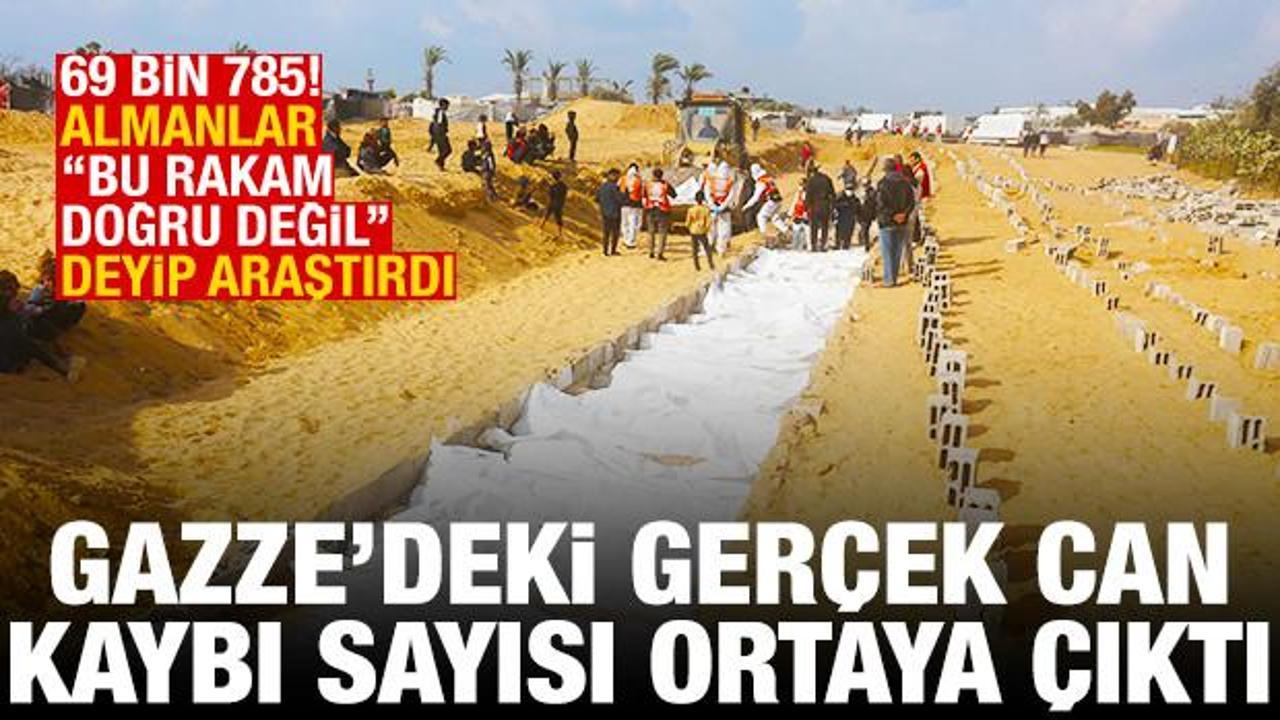 Araştırma: Gazze'deki ger&ccedil;ek can kaybı sayısı ortaya &ccedil;ıktı