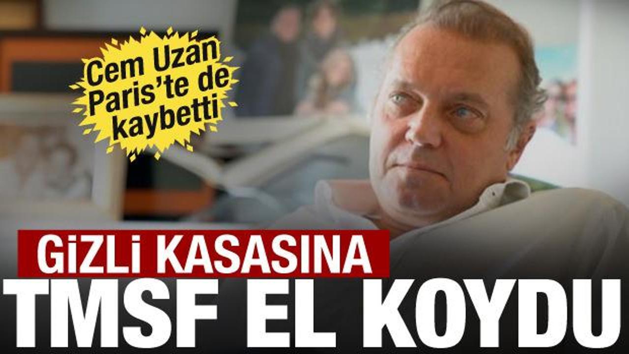 Cem Uzan&rsquo;ın Paris&rsquo;teki gizli kasasına TMSF el koydu