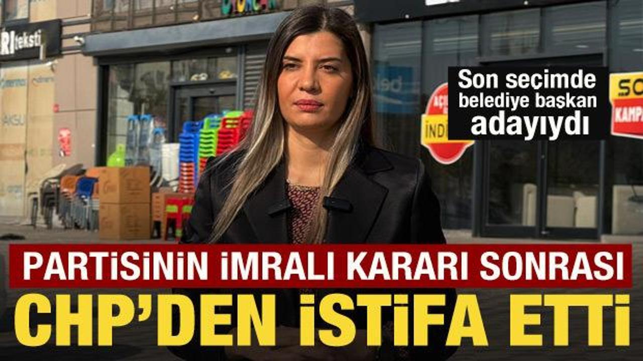 Diyarbakır’da CHP’nin belediye başkan adayıydı: Partisinden istifa etti