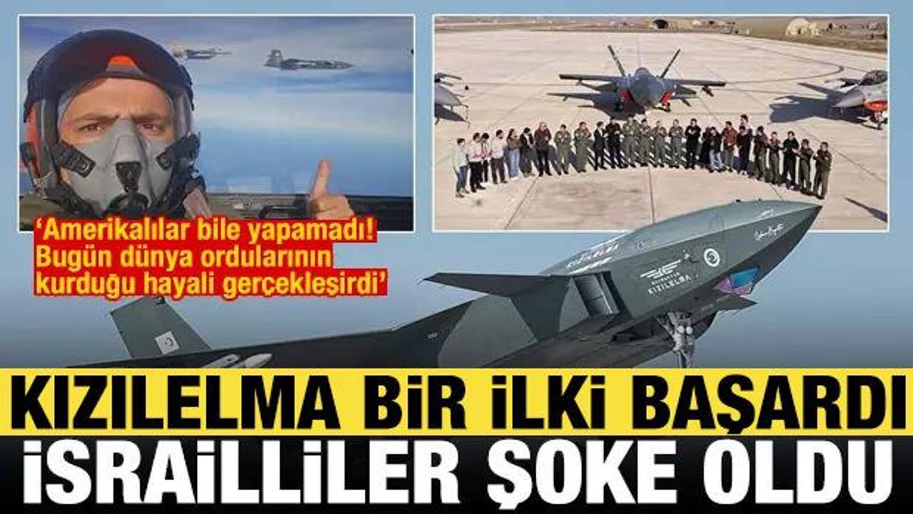Maariv: ABD bile yapamadı; Kızılelma d&uuml;nyanın kurduğu hayali ger&ccedil;ekleşirdi