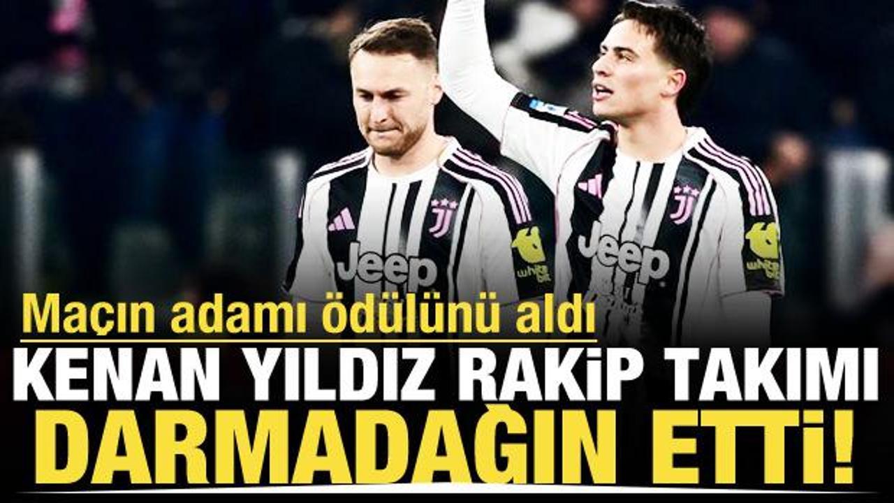 Kenan Yıldız durdurulamıyor! Rakip takımı darmadağın etti